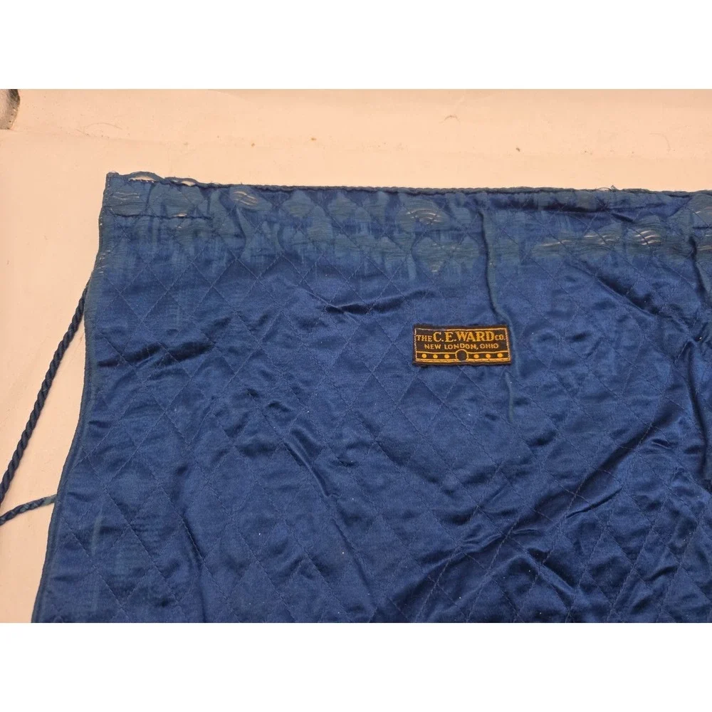 Vintage Masonic Master Mason Blue Lodge Apron w/ Eye Symbol C.E Edward I3